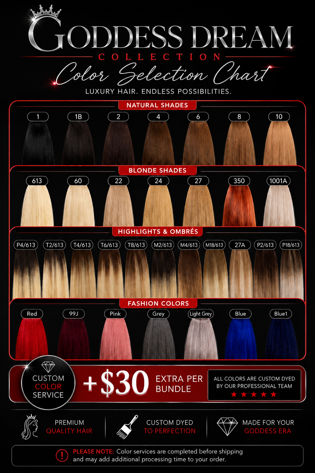 COLOR CHART